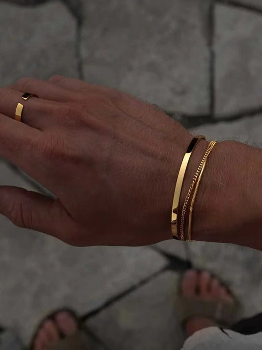 Men's Luxury Gold Bracelet