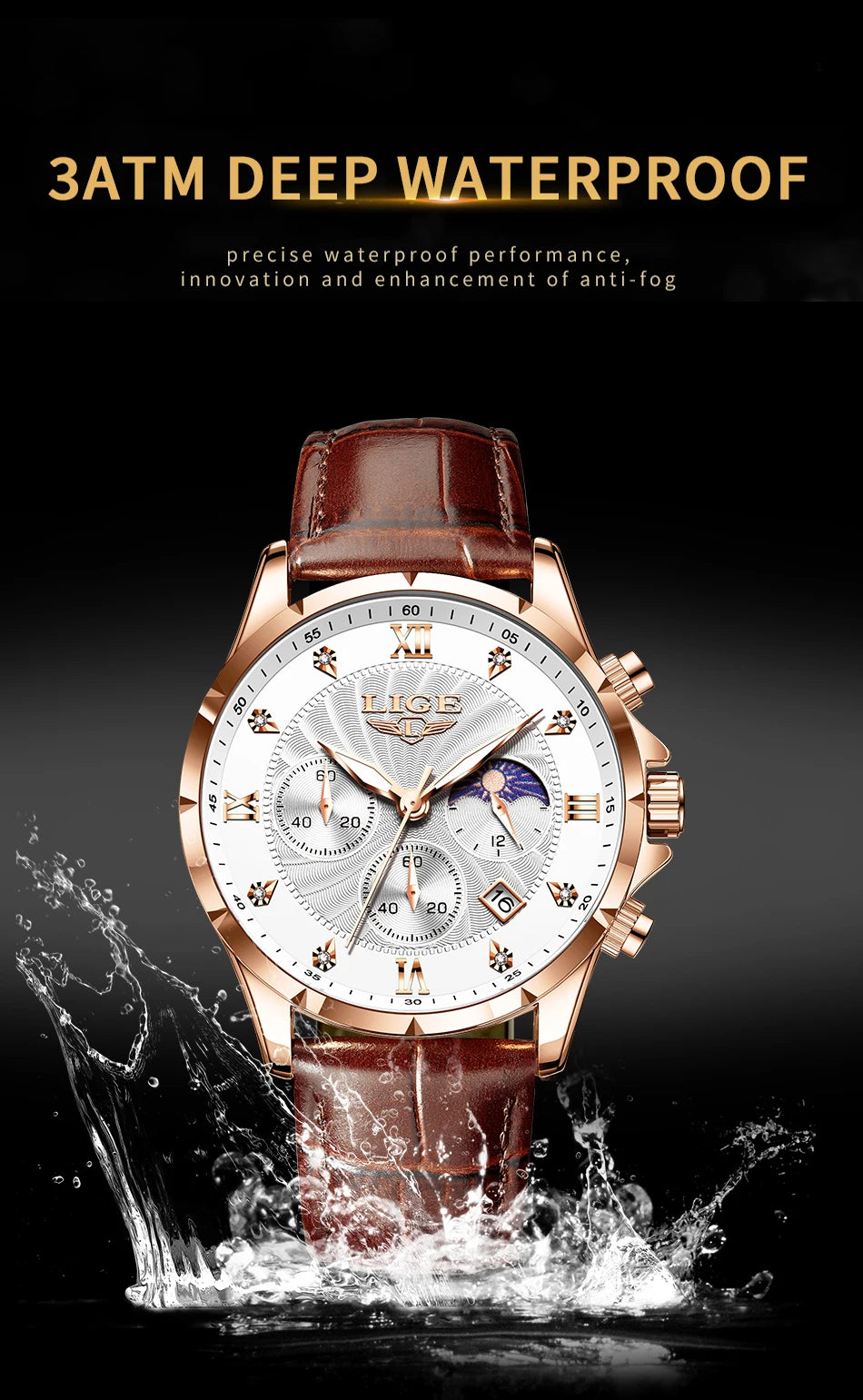 Men's Business Luxury Watch-Waterproof